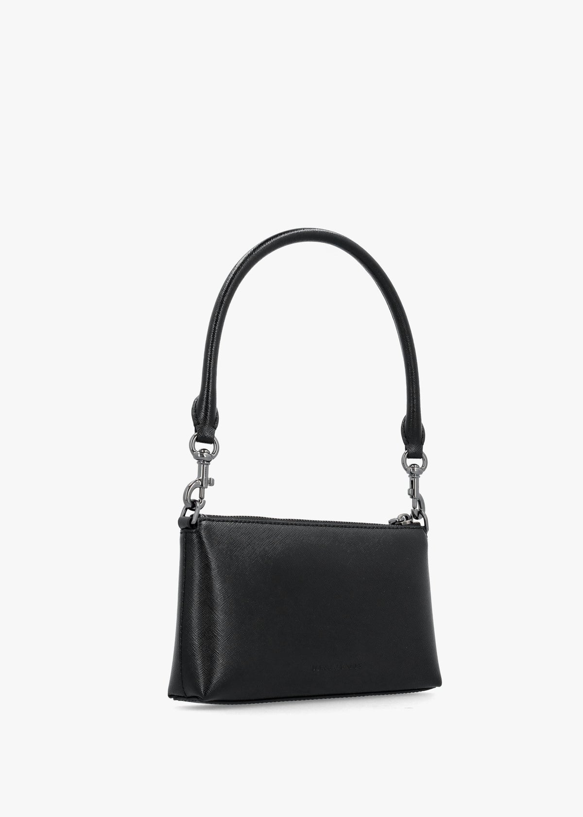 The Snapshot DTM Convertible Black Leather Shoulder Bag