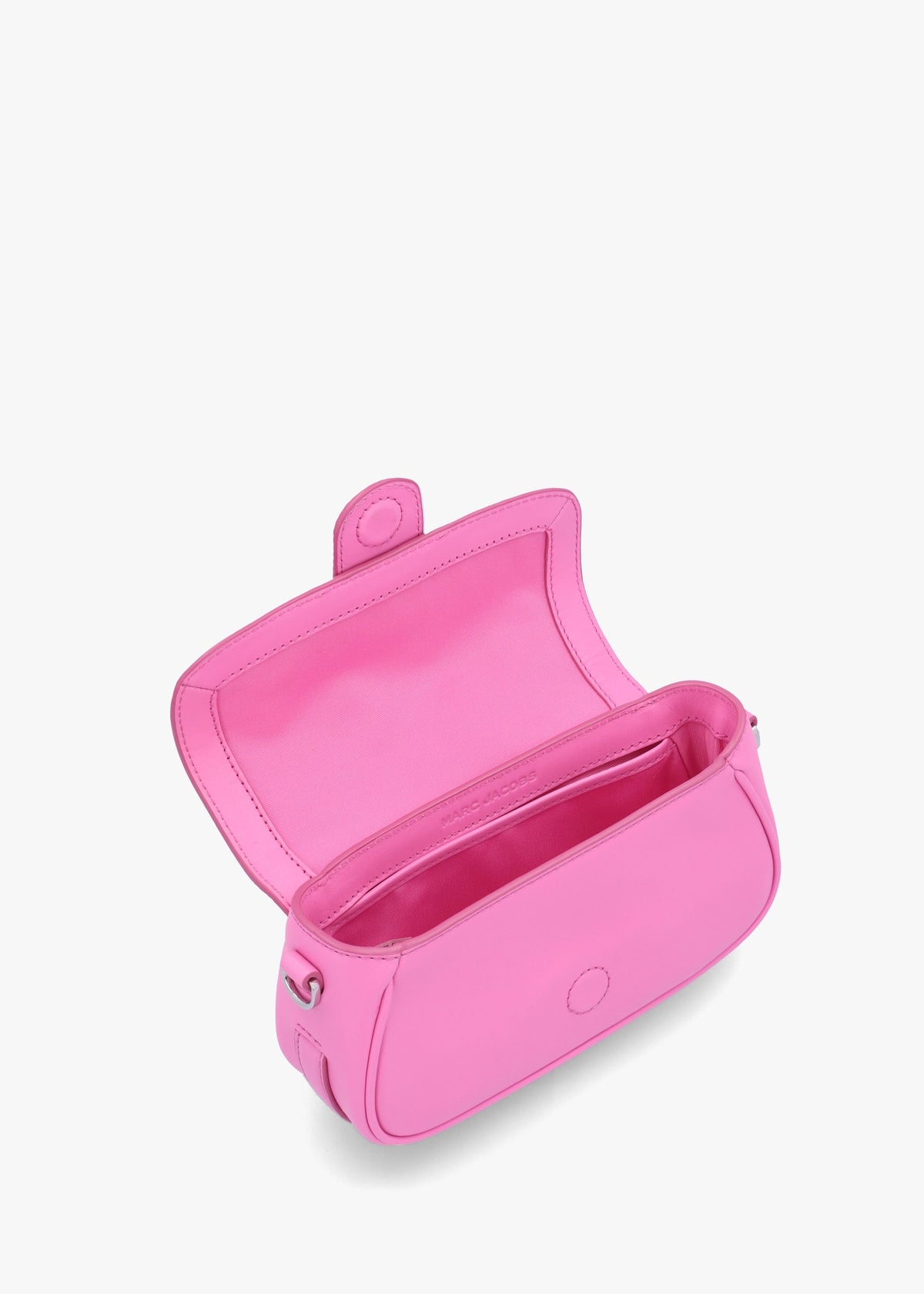 The Clover Bow Pink Leather Shoulder Bag