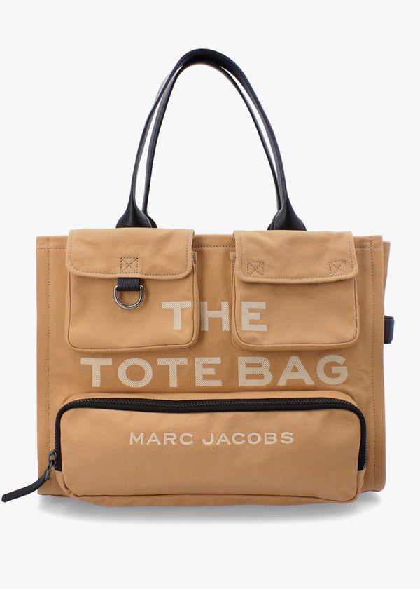 The Cargo Canvas Large Camel Tote Bag