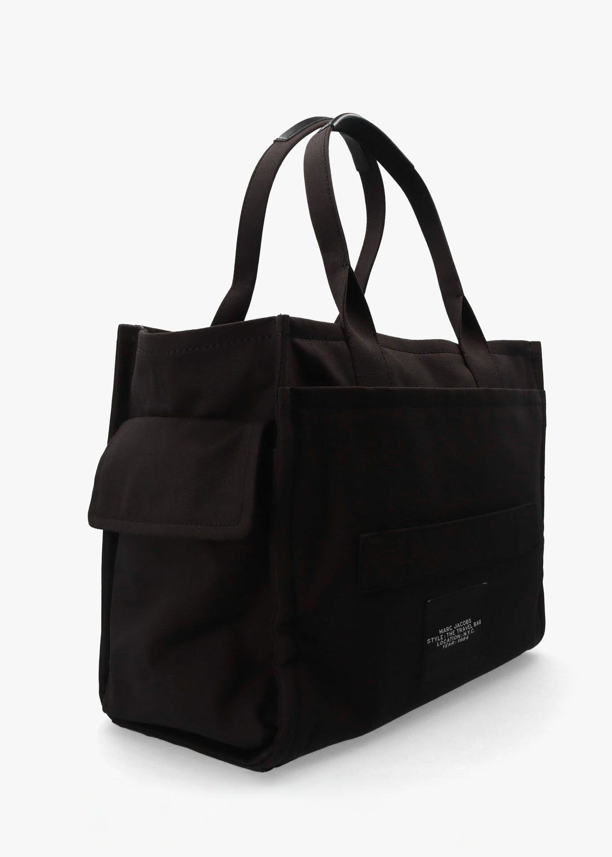 The Canvas Travel Black Tote Bag