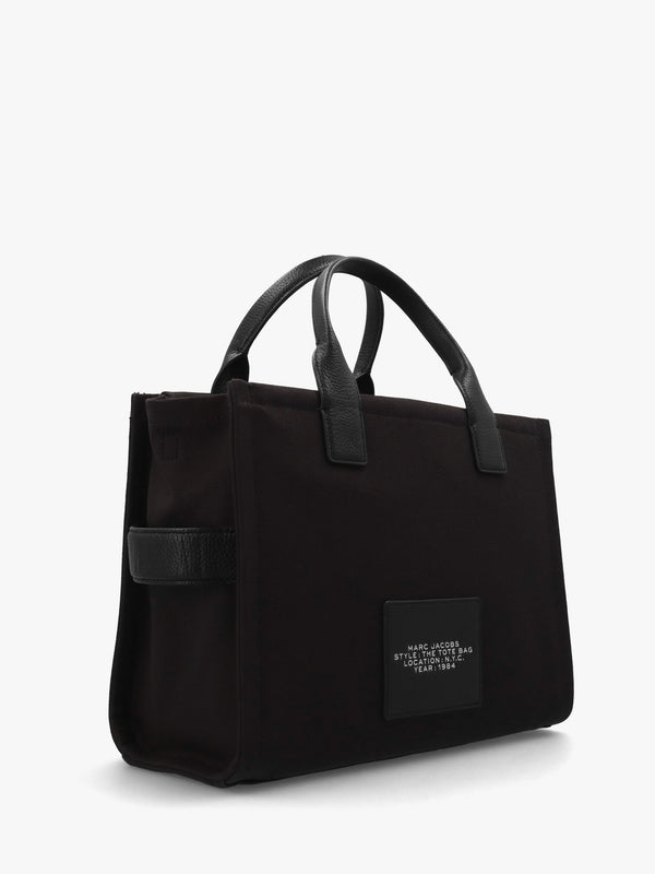 The Cargo Canvas Medium Black Tote Bag