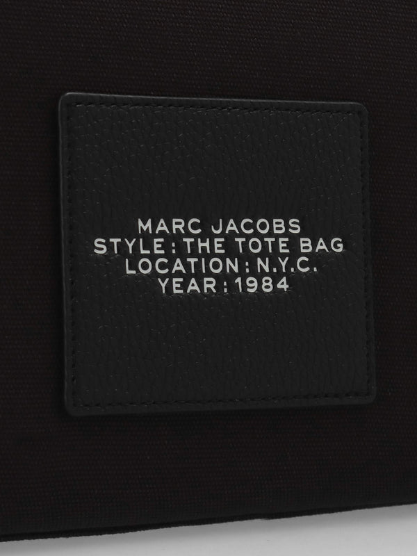 The Cargo Canvas Medium Black Tote Bag