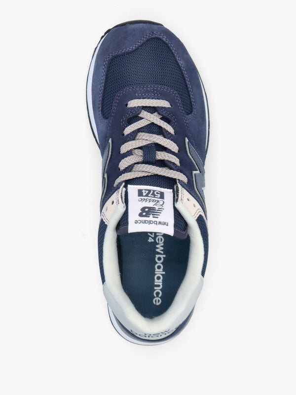 Unisex 574 Core Navy & White Retro Trainers