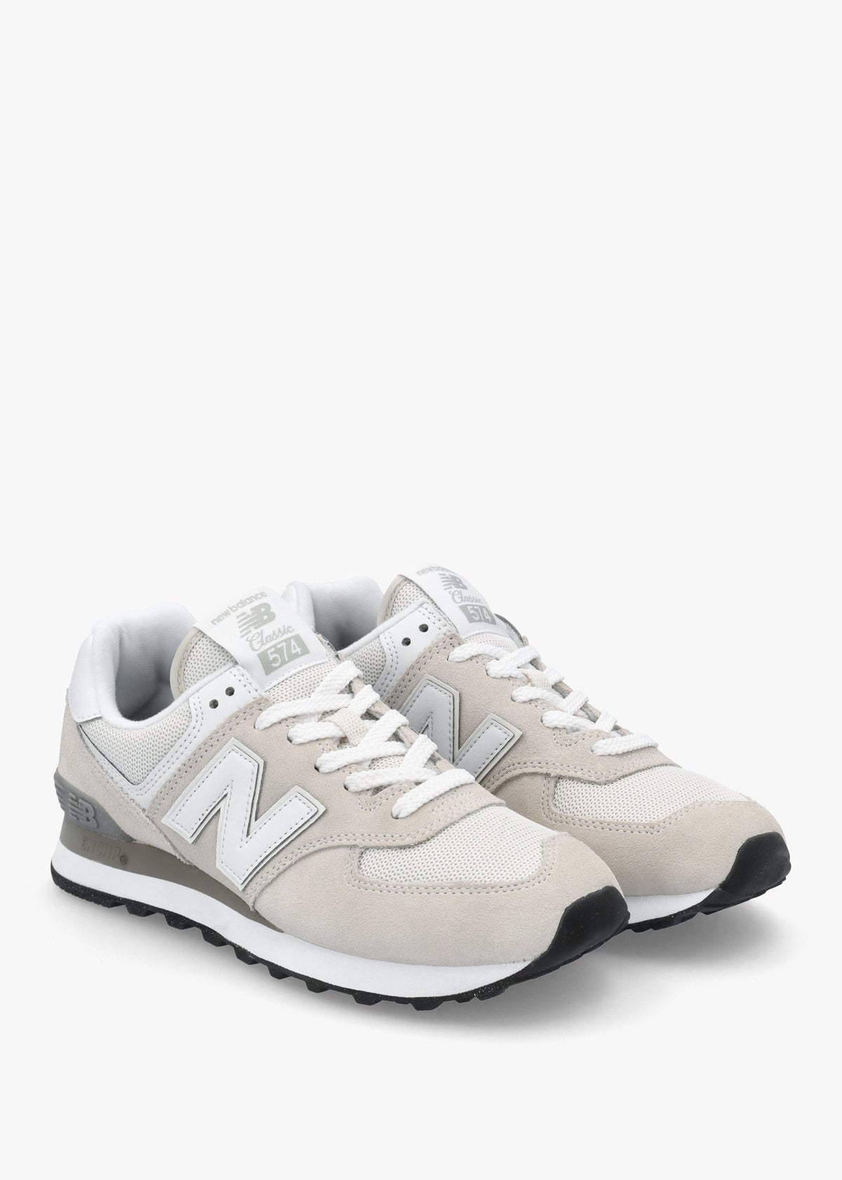 Women's 574 Core White Retro Trainers