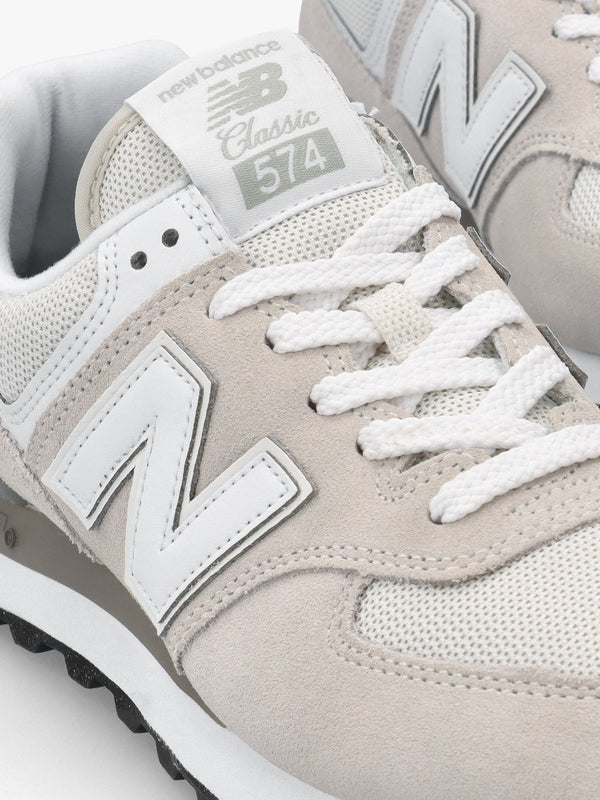 Women's 574 Core White Retro Trainers