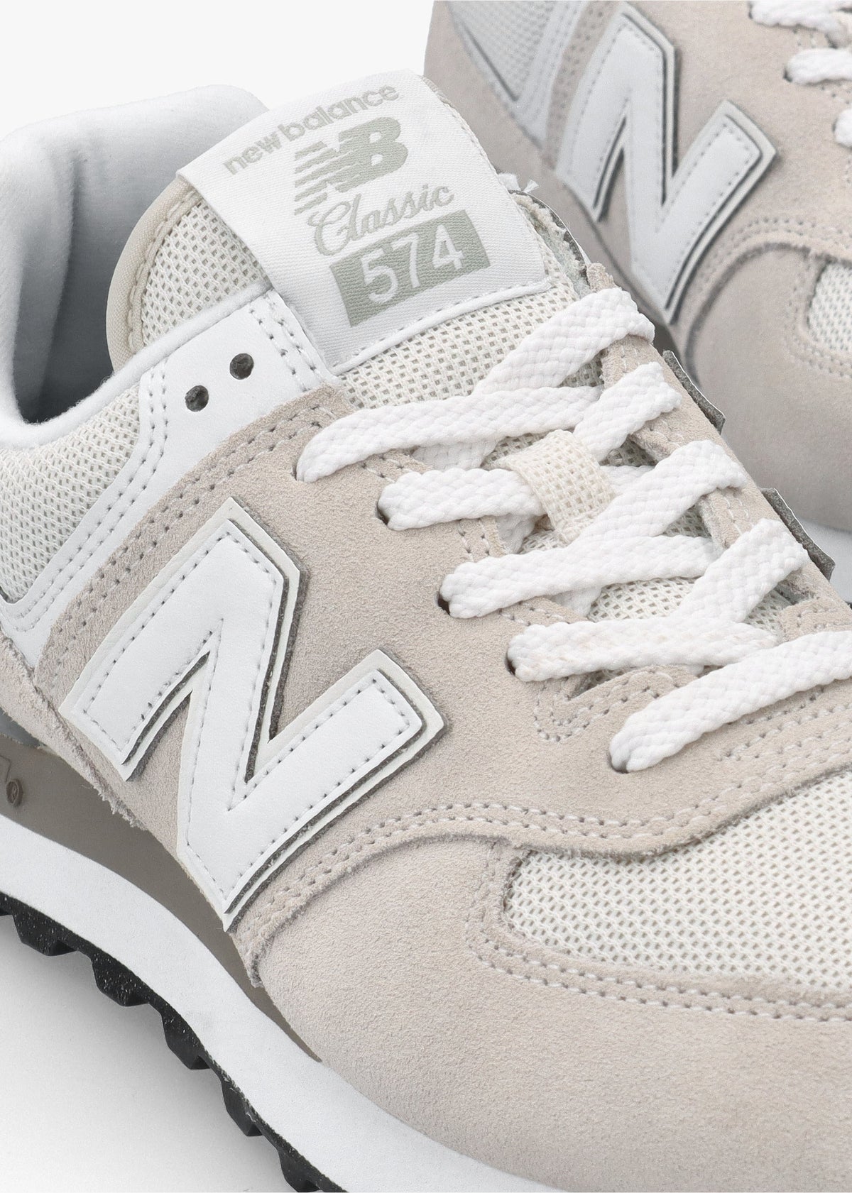 Women's 574 Core White Retro Trainers