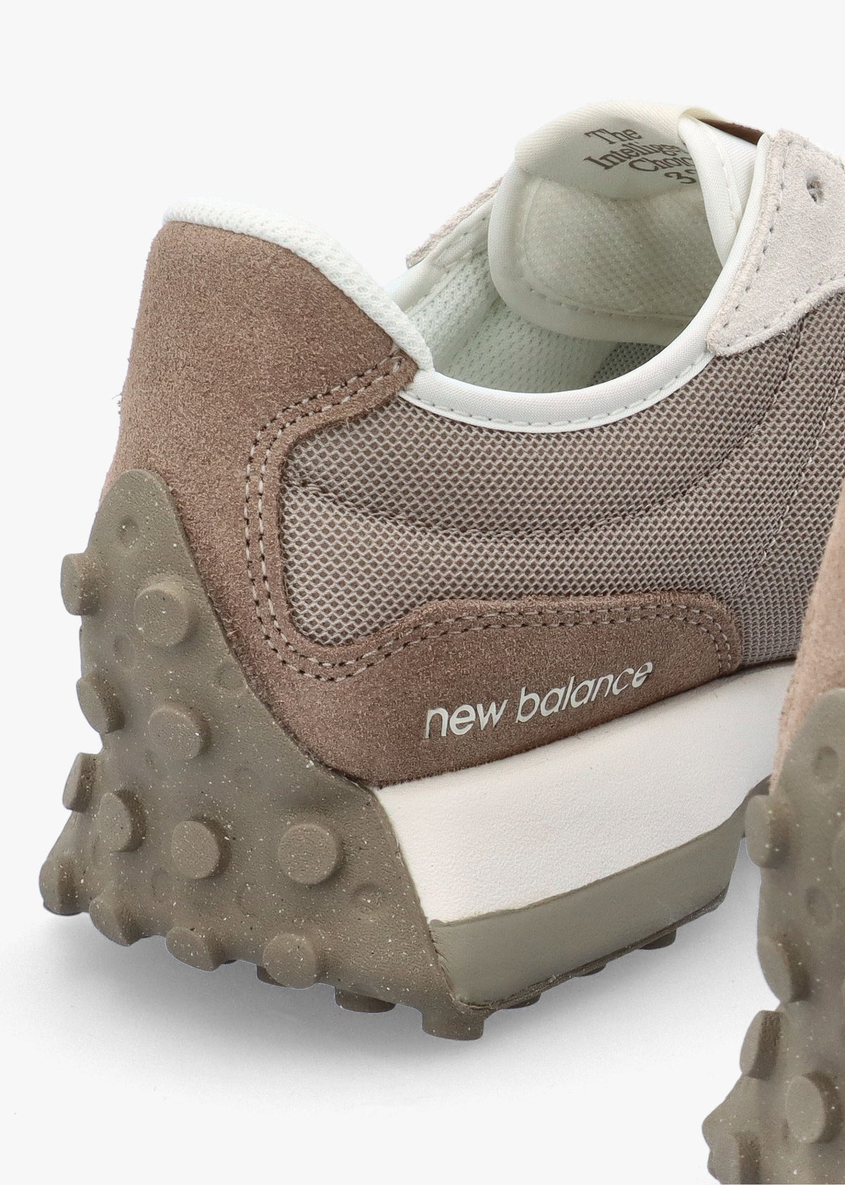 Women’s 327 Taupe Suede & Mesh Trainers