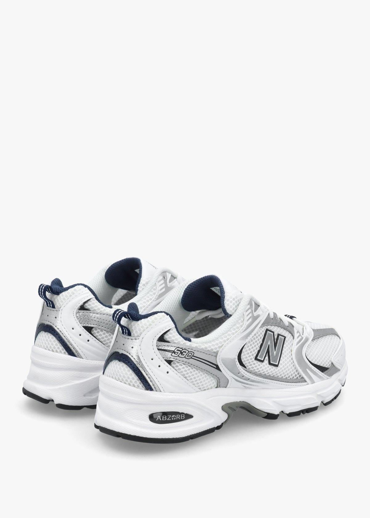 Unisex 530 White Natural Indio Mesh Running Trainers