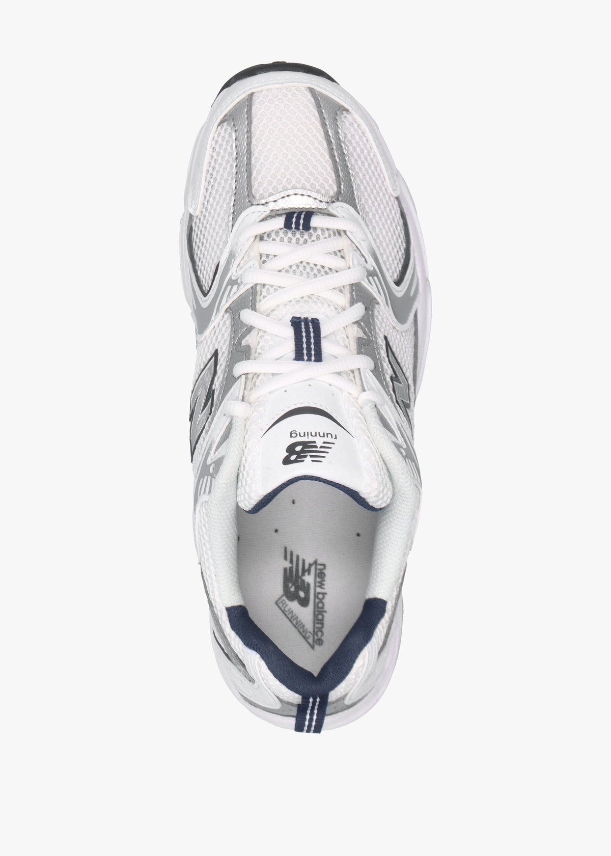 Unisex 530 White Natural Indio Mesh Running Trainers