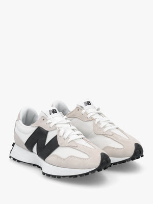 Women’s 327 White Black Suede & Mesh Trainers