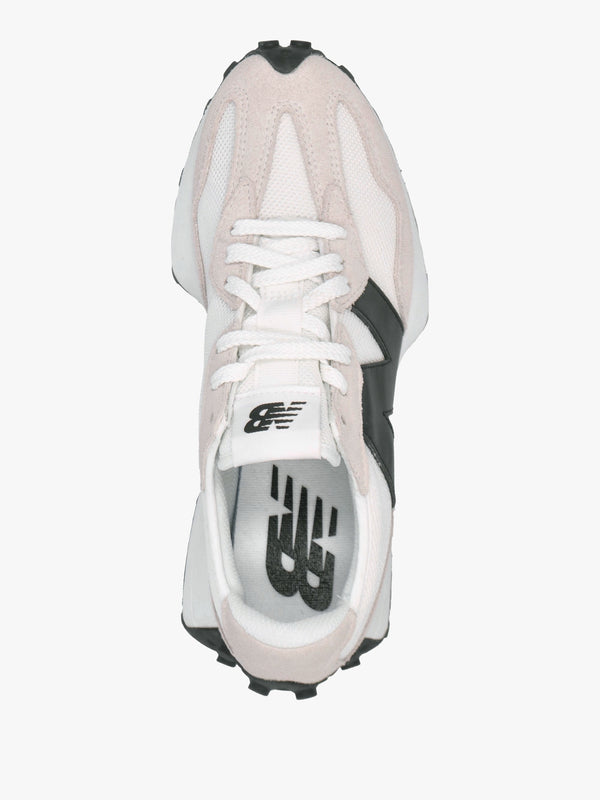 Women’s 327 White Black Suede & Mesh Trainers