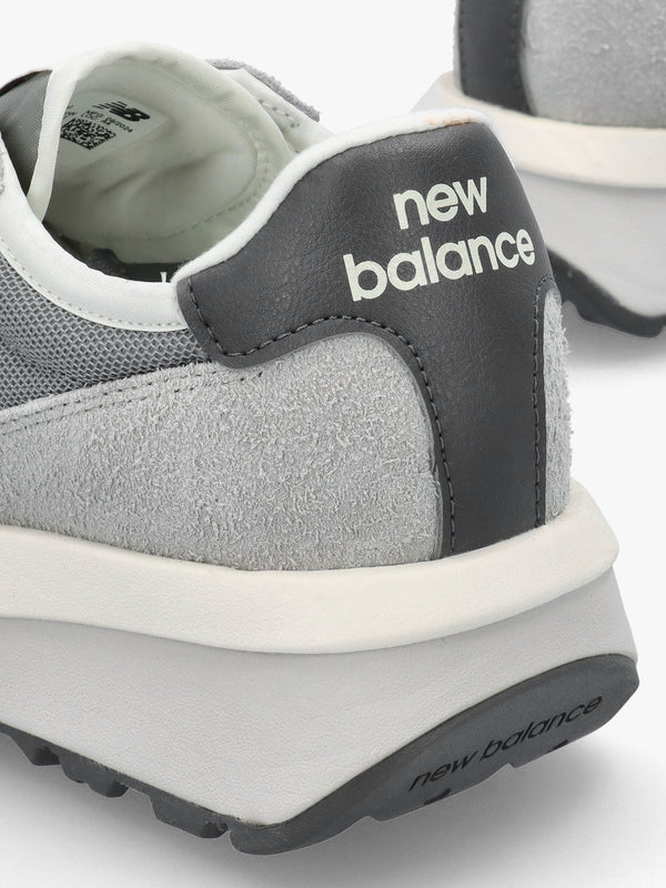 Women's 370 Grey Suede & Mesh Trainers
