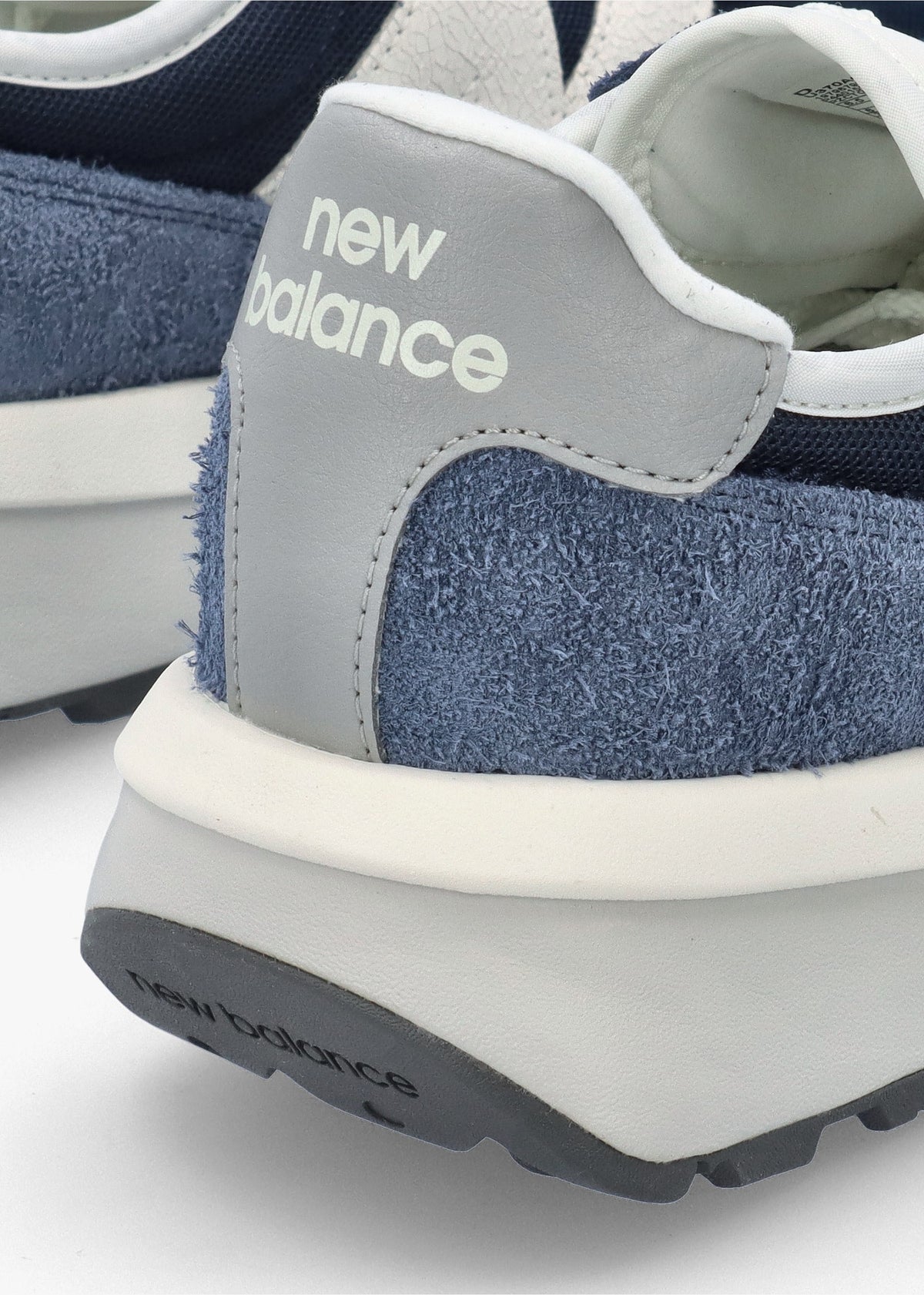 Women's 370 Navy Suede & Mesh Trainers