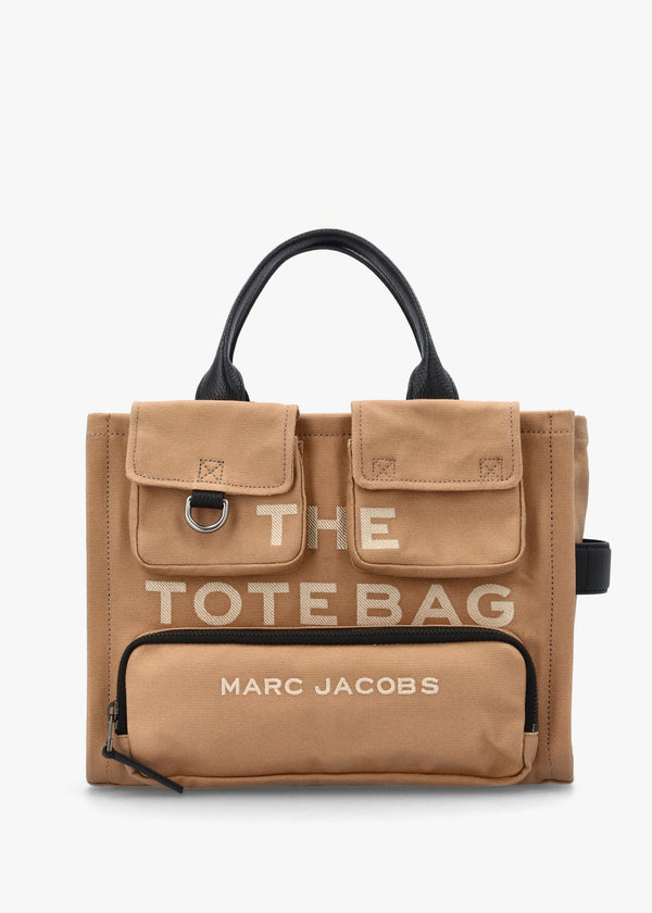 The Cargo Canvas Medium Camel Tote Bag