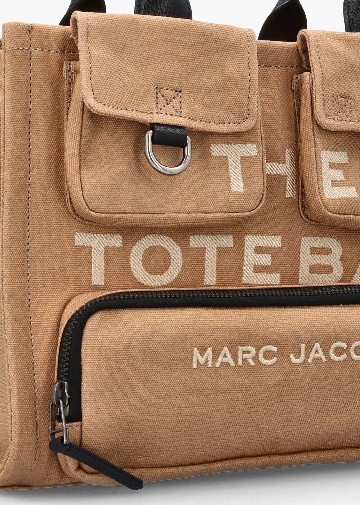 The Cargo Canvas Medium Camel Tote Bag