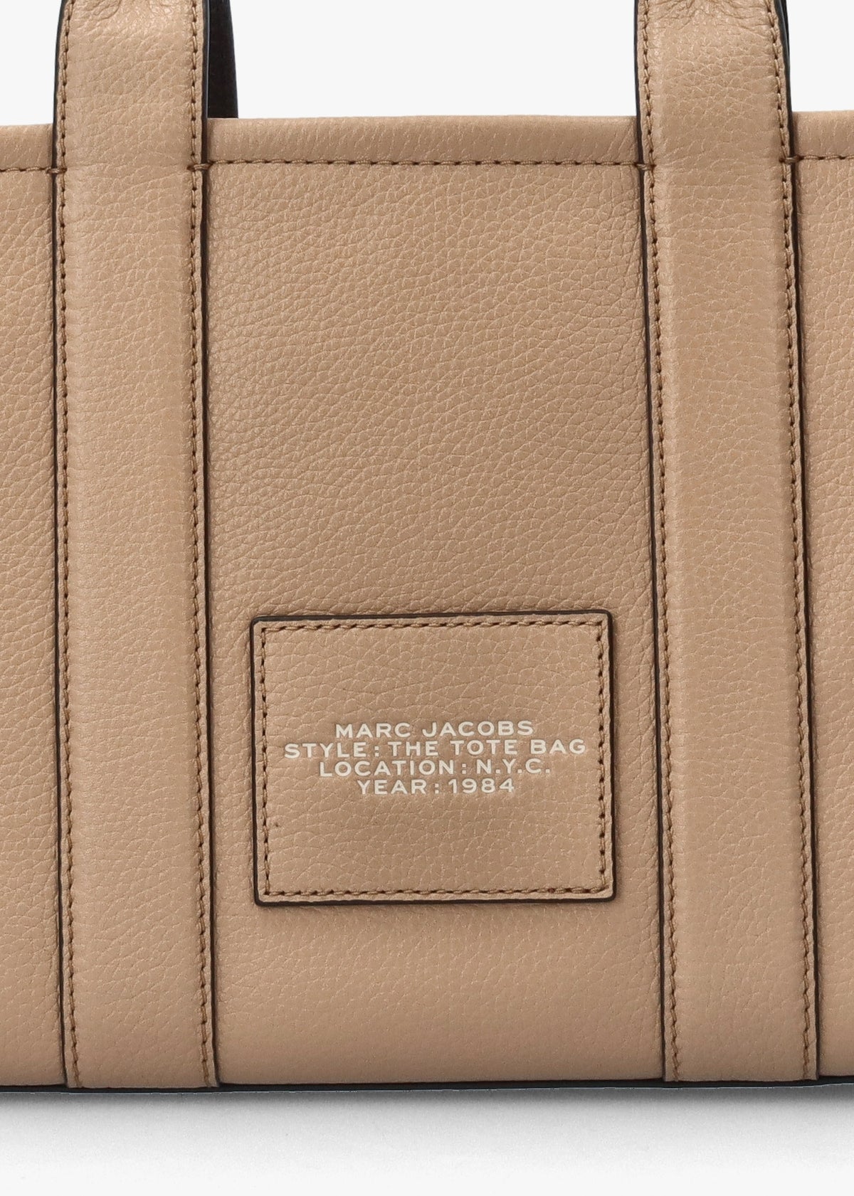 The Colourblock Small Camel Multi Leather Tote Bag