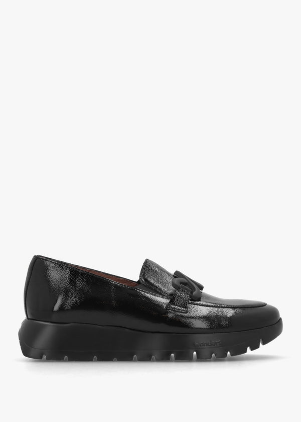 Odisei 94 Black Patent Leather Loafers