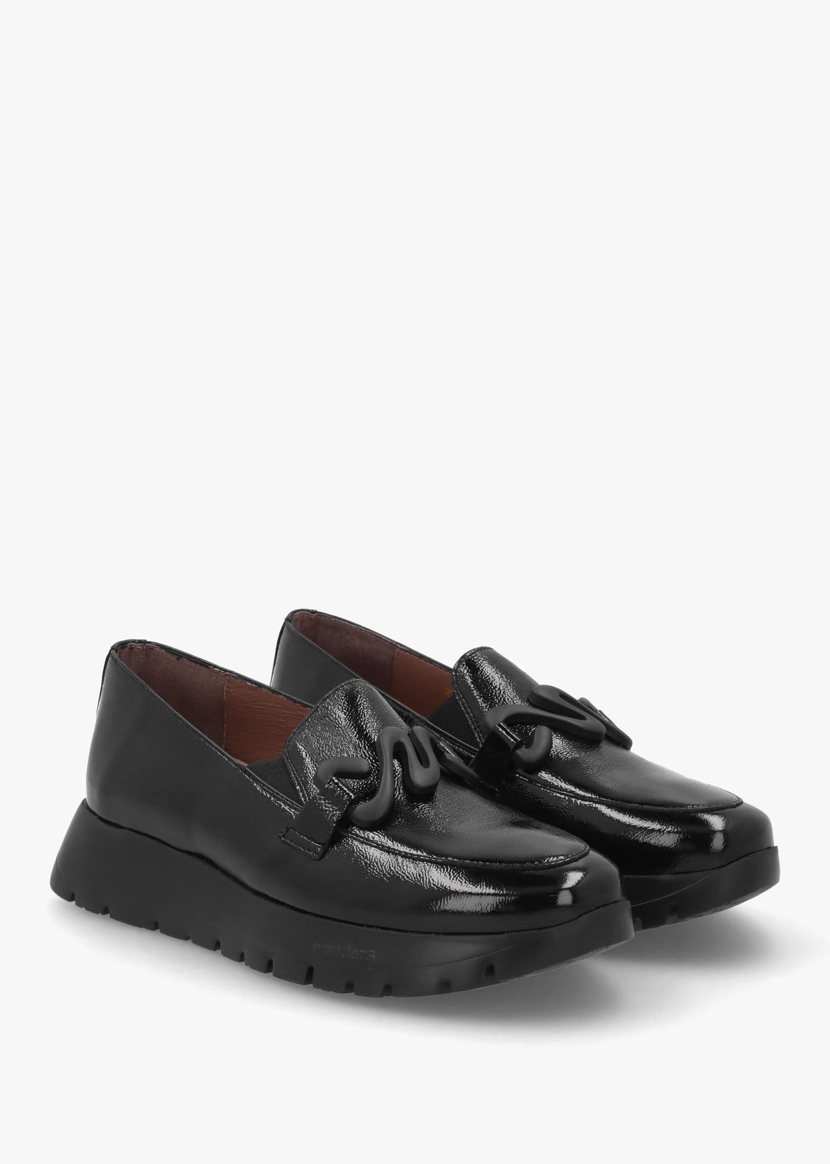 Odisei 94 Black Patent Leather Loafers