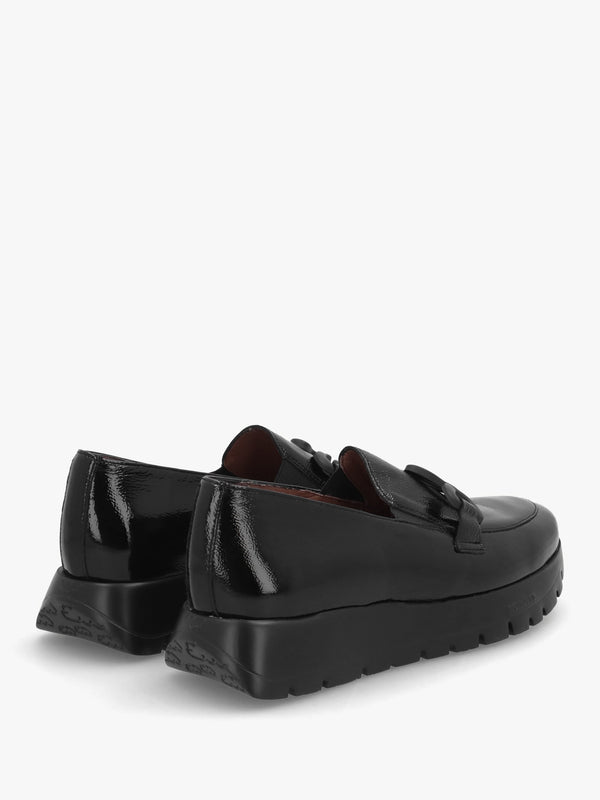 Odisei 94 Black Patent Leather Loafers