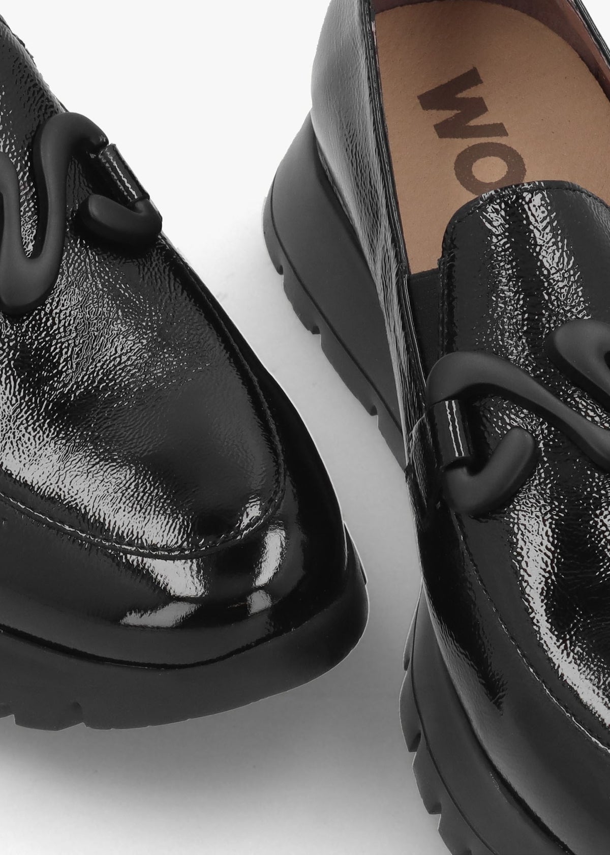Odisei 94 Black Patent Leather Loafers