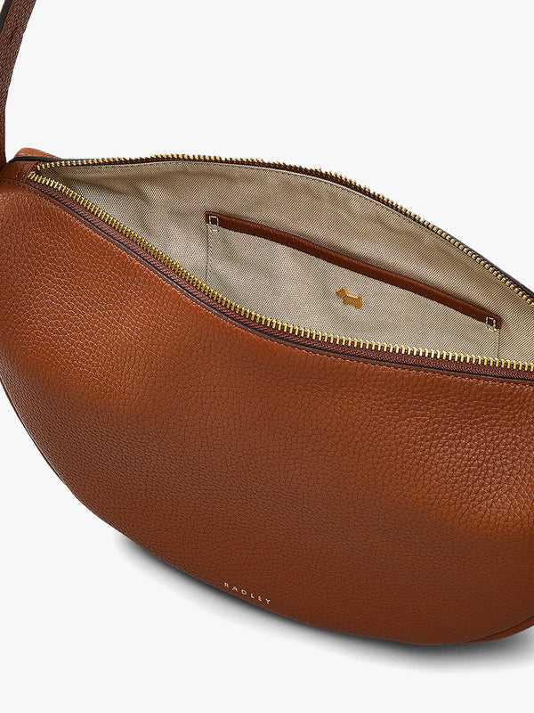 Medium Dukes Place Saddle Leather Sling Bag