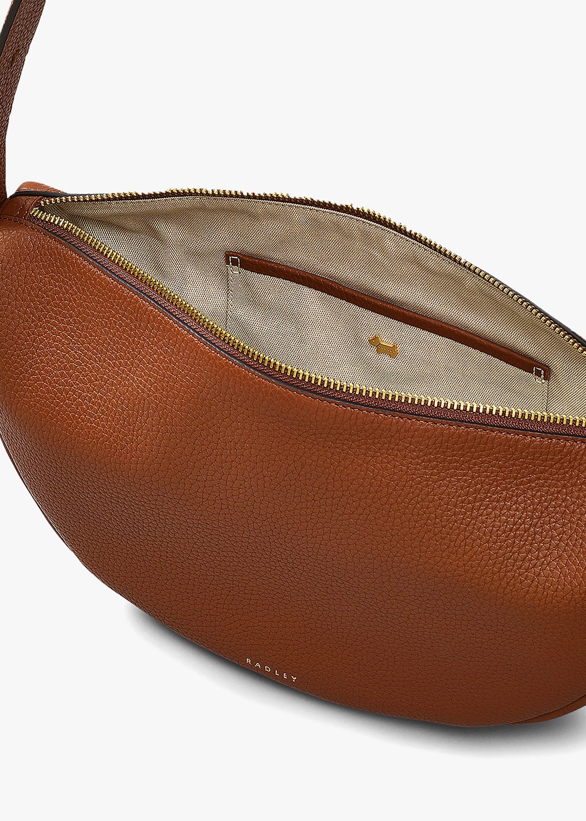 Medium Dukes Place Saddle Leather Sling Bag