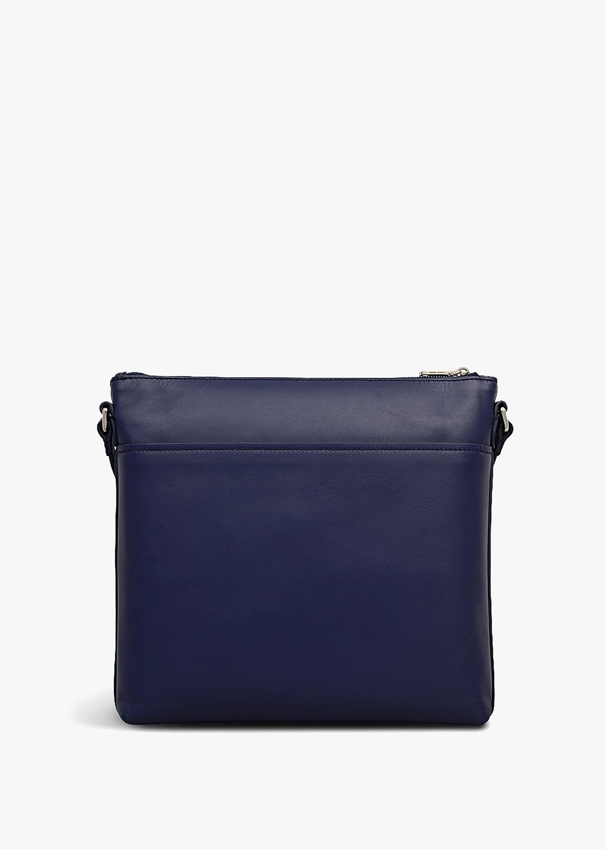 Large Pockets Top Zip NS Evenfall Leather Cross-Body Bag