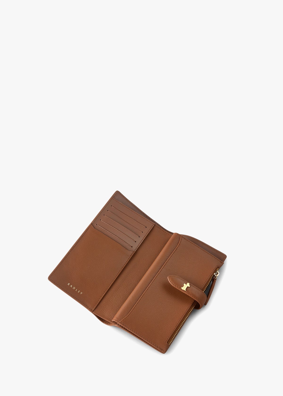 Large Willis Street Bifold Matinee Saddle Leather Wallet