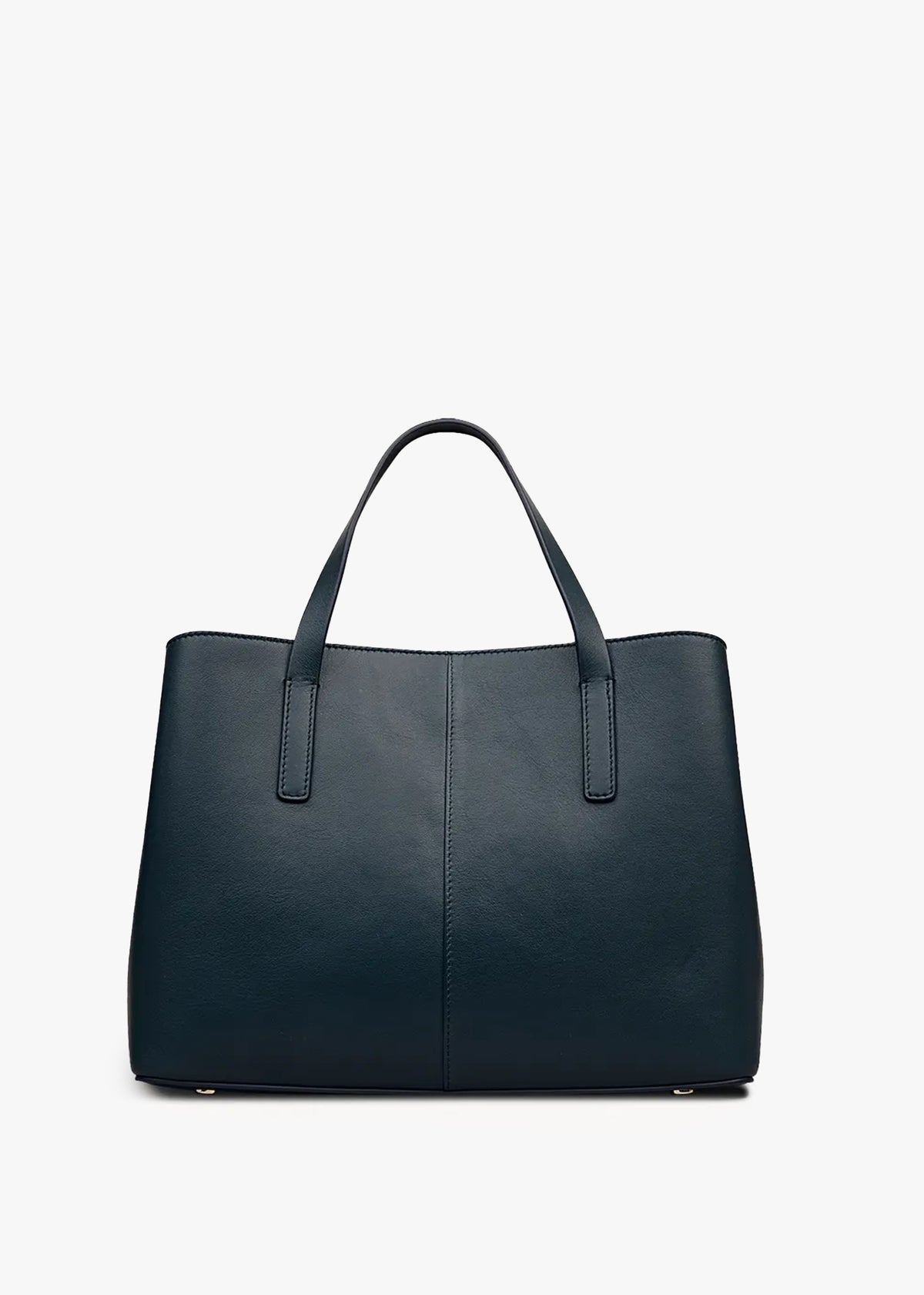 Medium Dukes Place Teal Leather Grab Bag