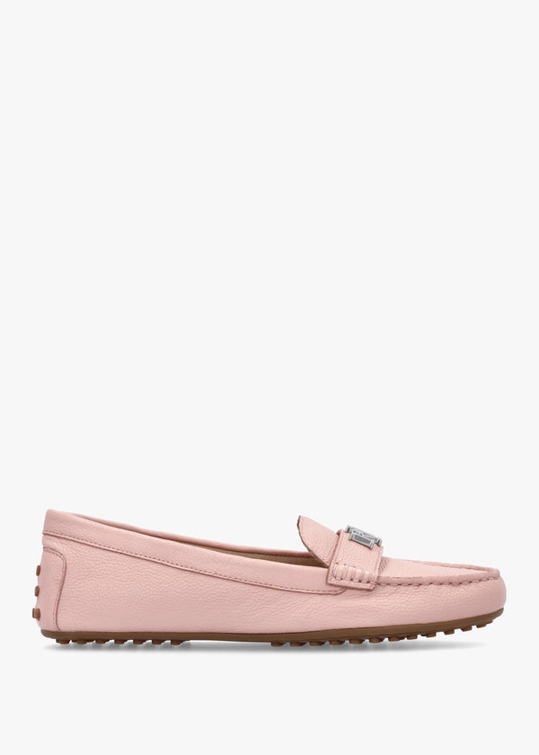 Barnsbury Sun Blush Leather Loafers