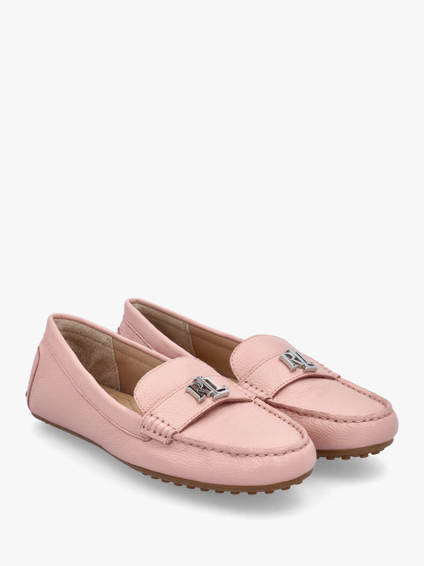 Barnsbury Sun Blush Leather Loafers