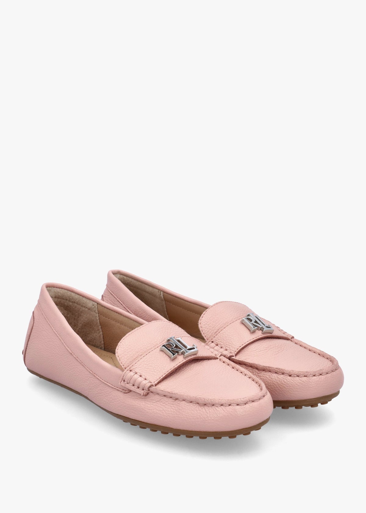 Barnsbury Sun Blush Leather Loafers