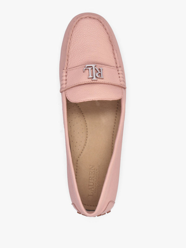 Barnsbury Sun Blush Leather Loafers