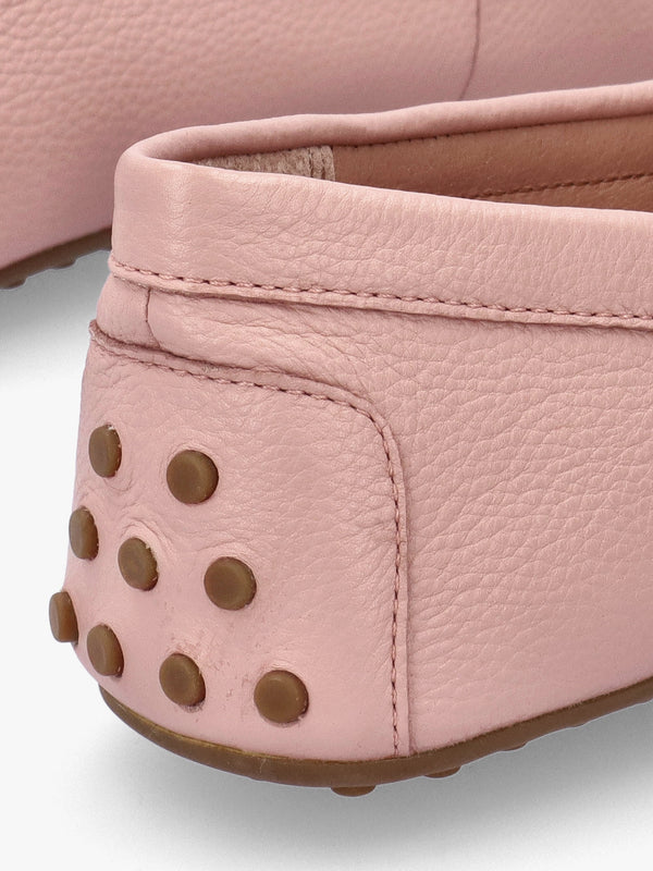 Barnsbury Sun Blush Leather Loafers