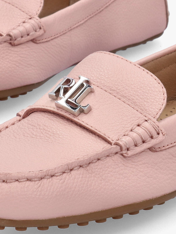 Barnsbury Sun Blush Leather Loafers