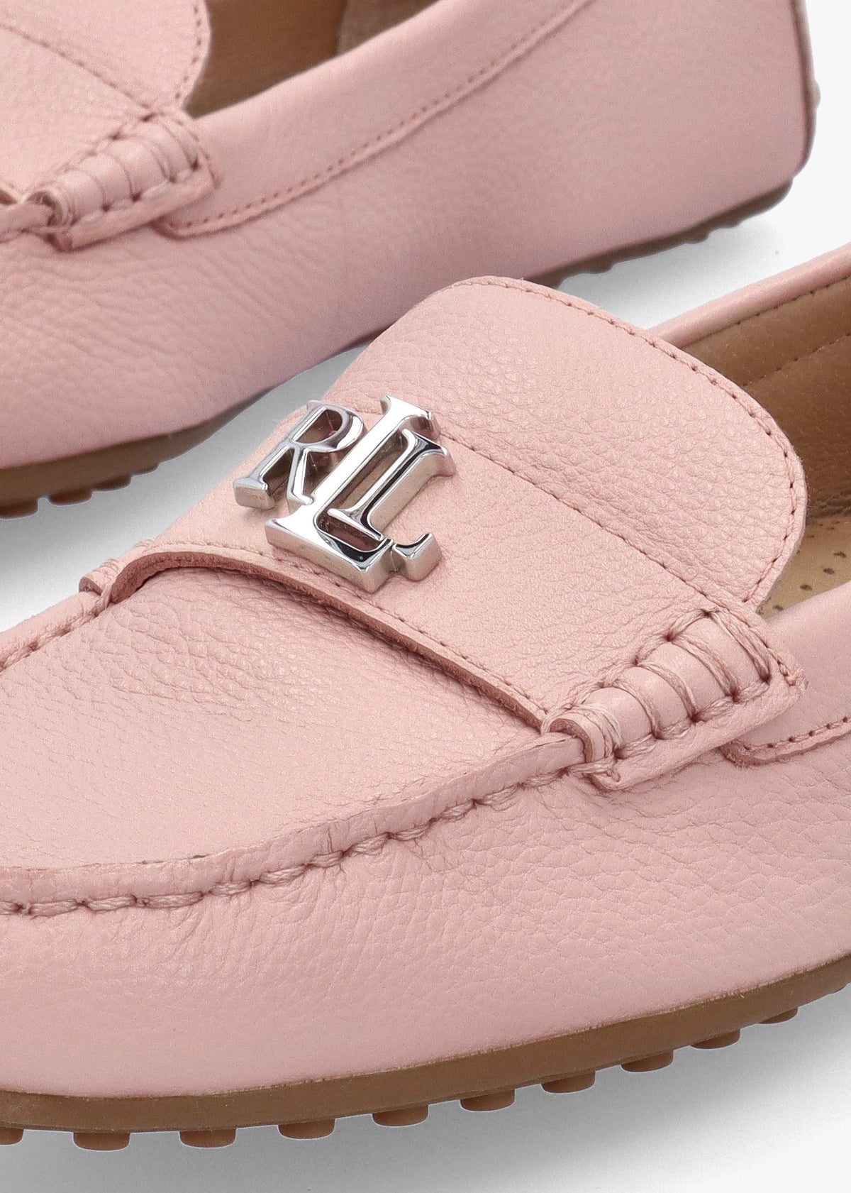 Barnsbury Sun Blush Leather Loafers