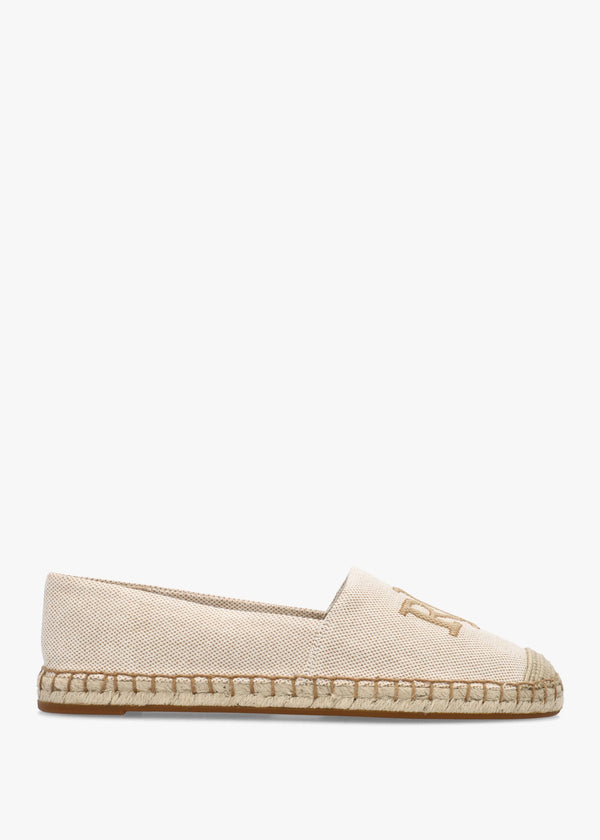 Cameryn II Natural Buff Canvas Espadrilles
