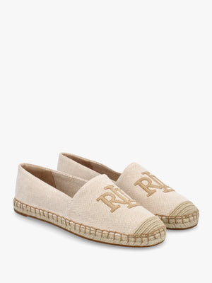 Cameryn II Natural Buff Canvas Espadrilles