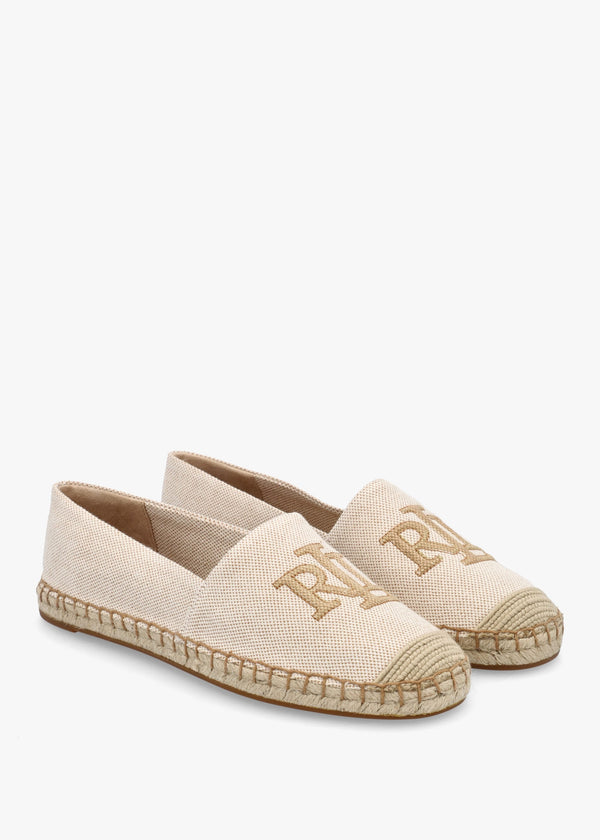 Cameryn II Natural Buff Canvas Espadrilles