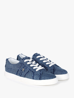 Janson Fray Oxford Blue Denim Trainers