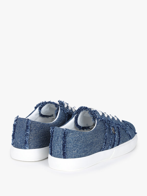 Janson Fray Oxford Blue Denim Trainers