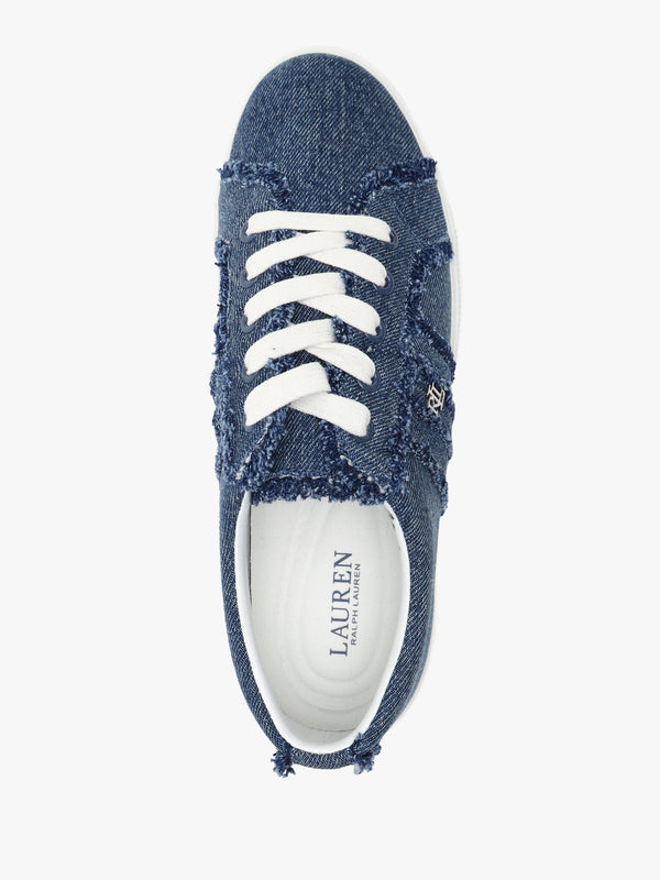 Janson Fray Oxford Blue Denim Trainers