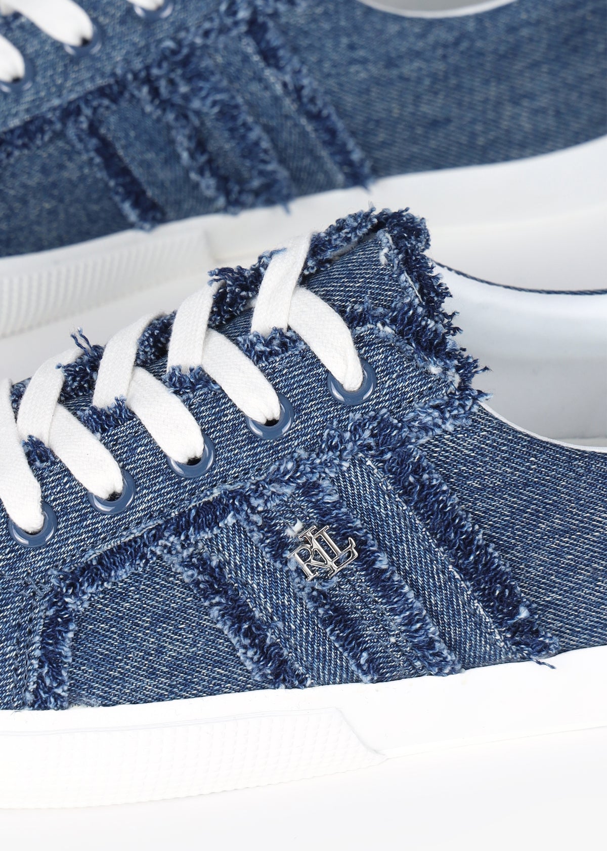Janson Fray Oxford Blue Denim Trainers