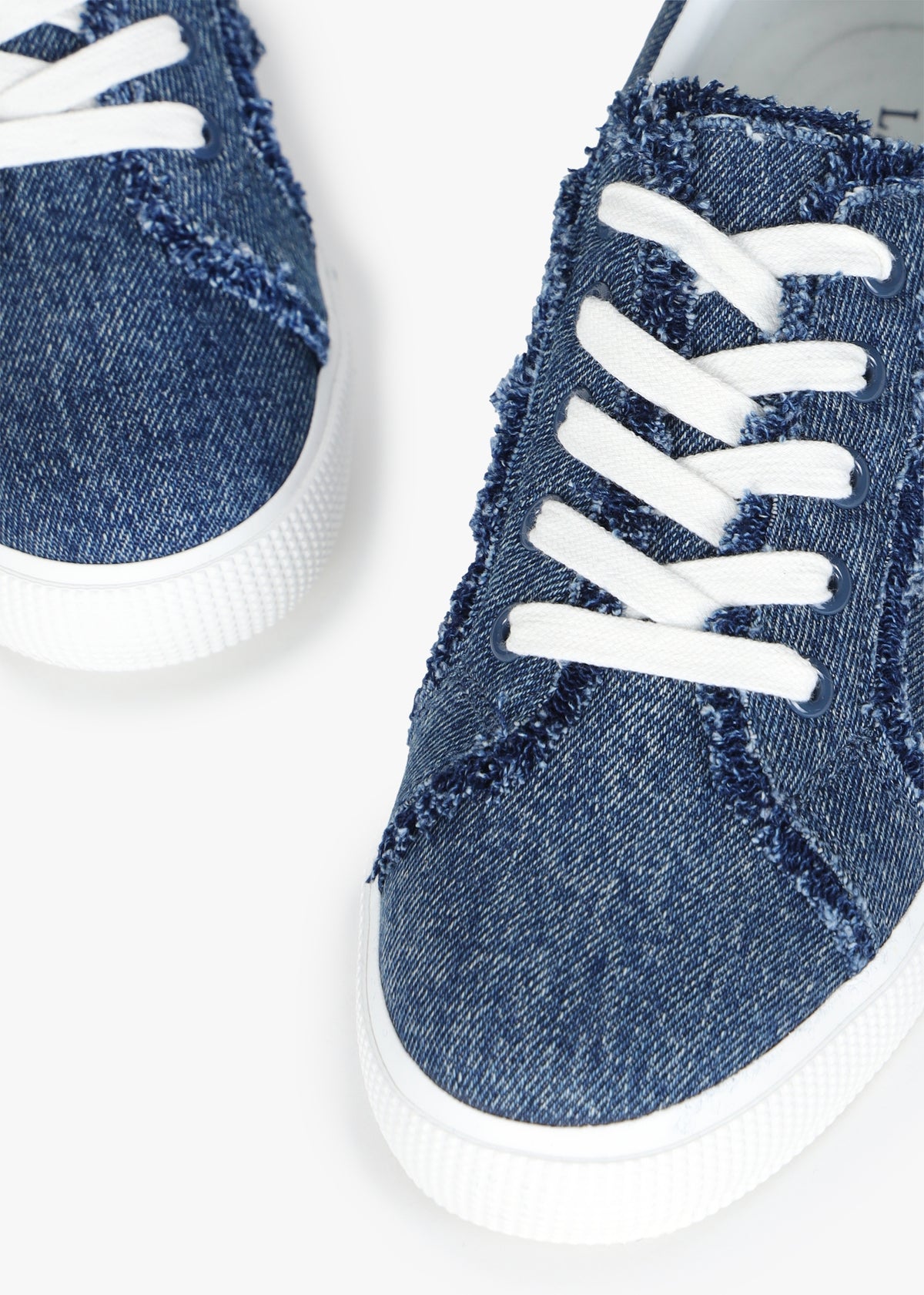 Janson Fray Oxford Blue Denim Trainers