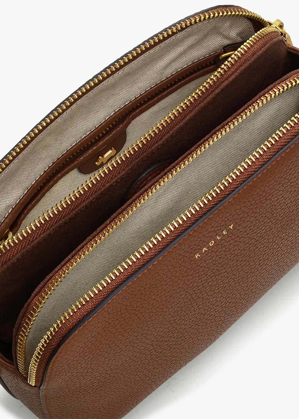 Medium Dukes Place Saddle Leather Cross-Body Bag