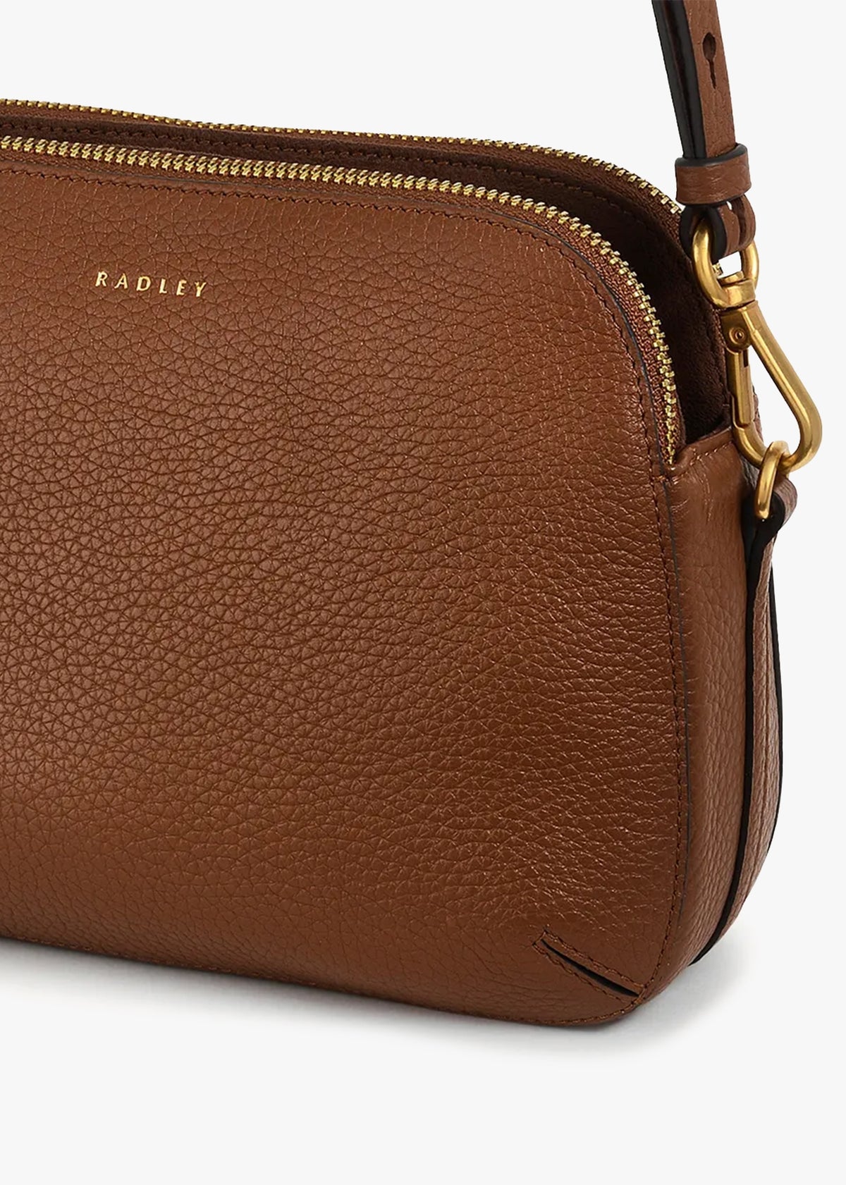 Medium Dukes Place Saddle Leather Cross-Body Bag