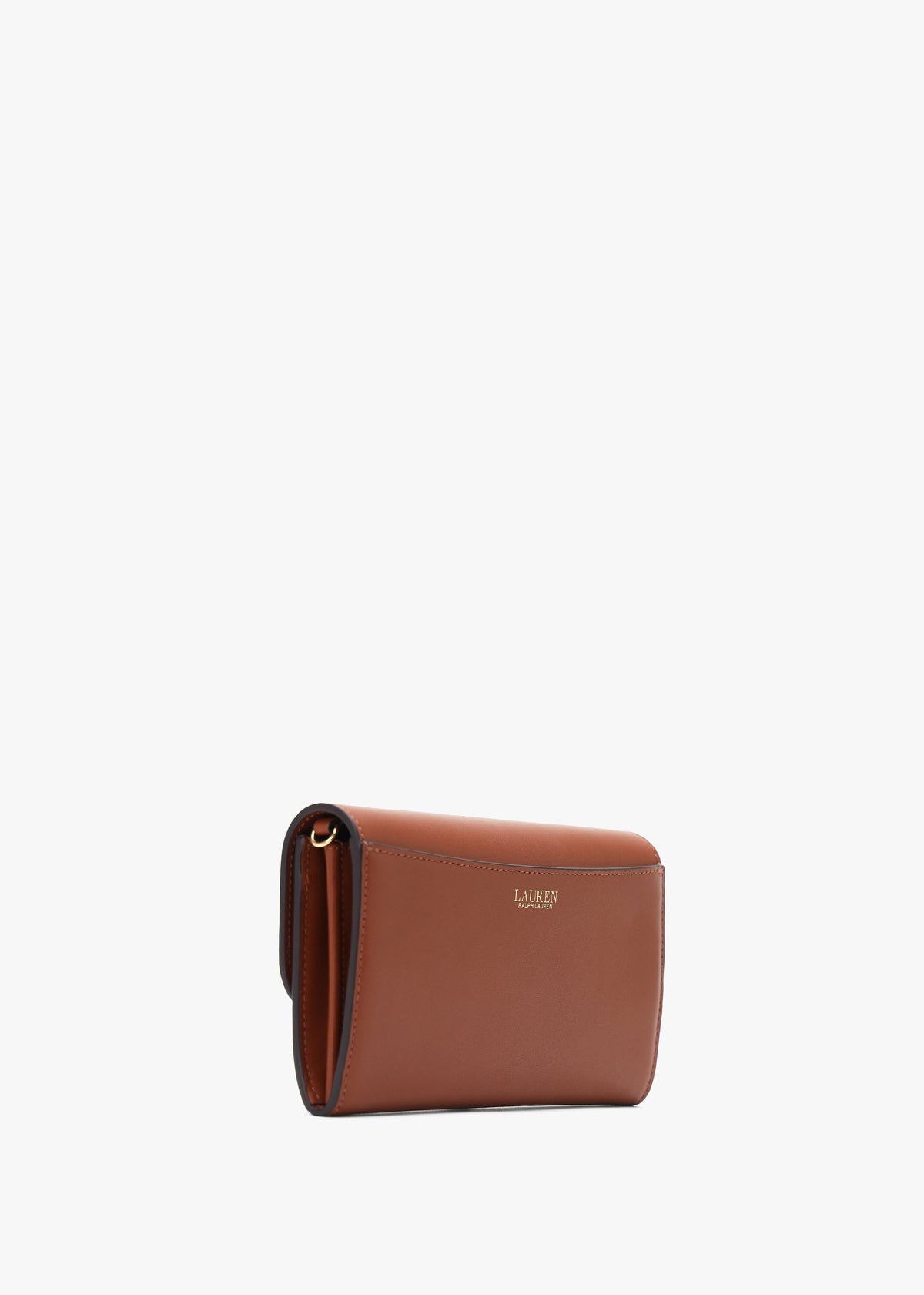 Medium Adair Lauren Tan Leather Wallet On A Chain