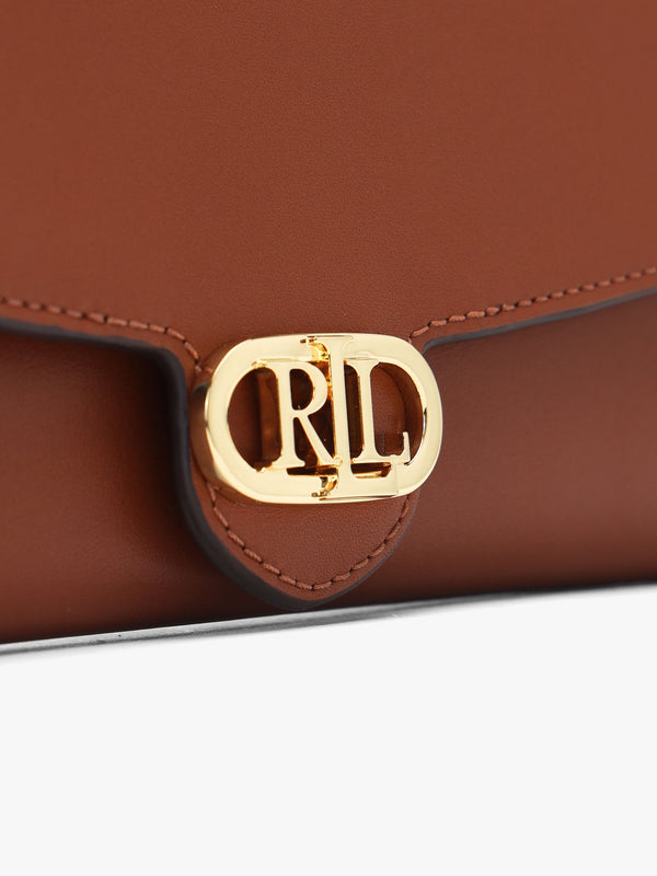 Medium Adair Lauren Tan Leather Wallet On A Chain