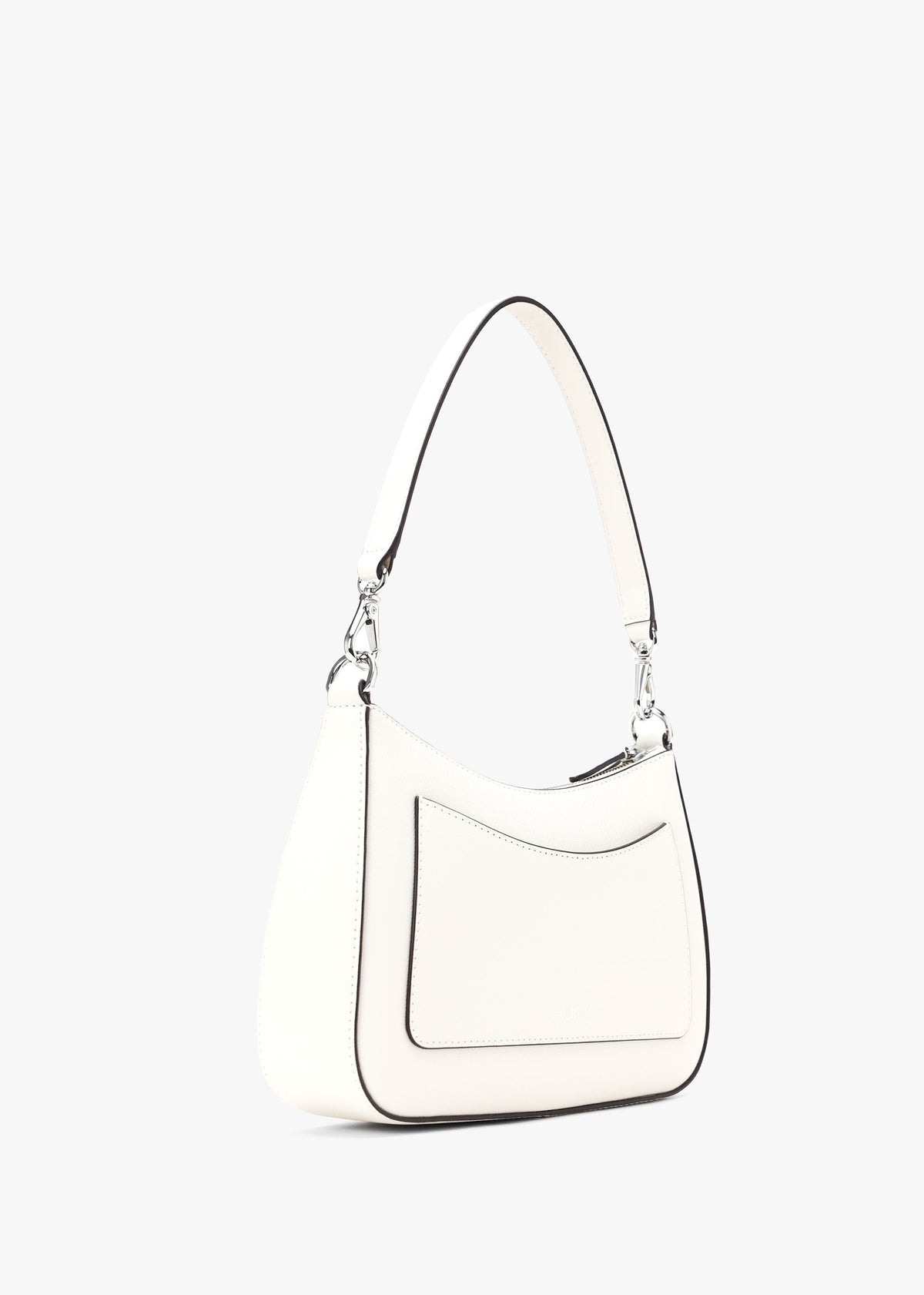Danni 26 Soft White Leather Shoulder Bag