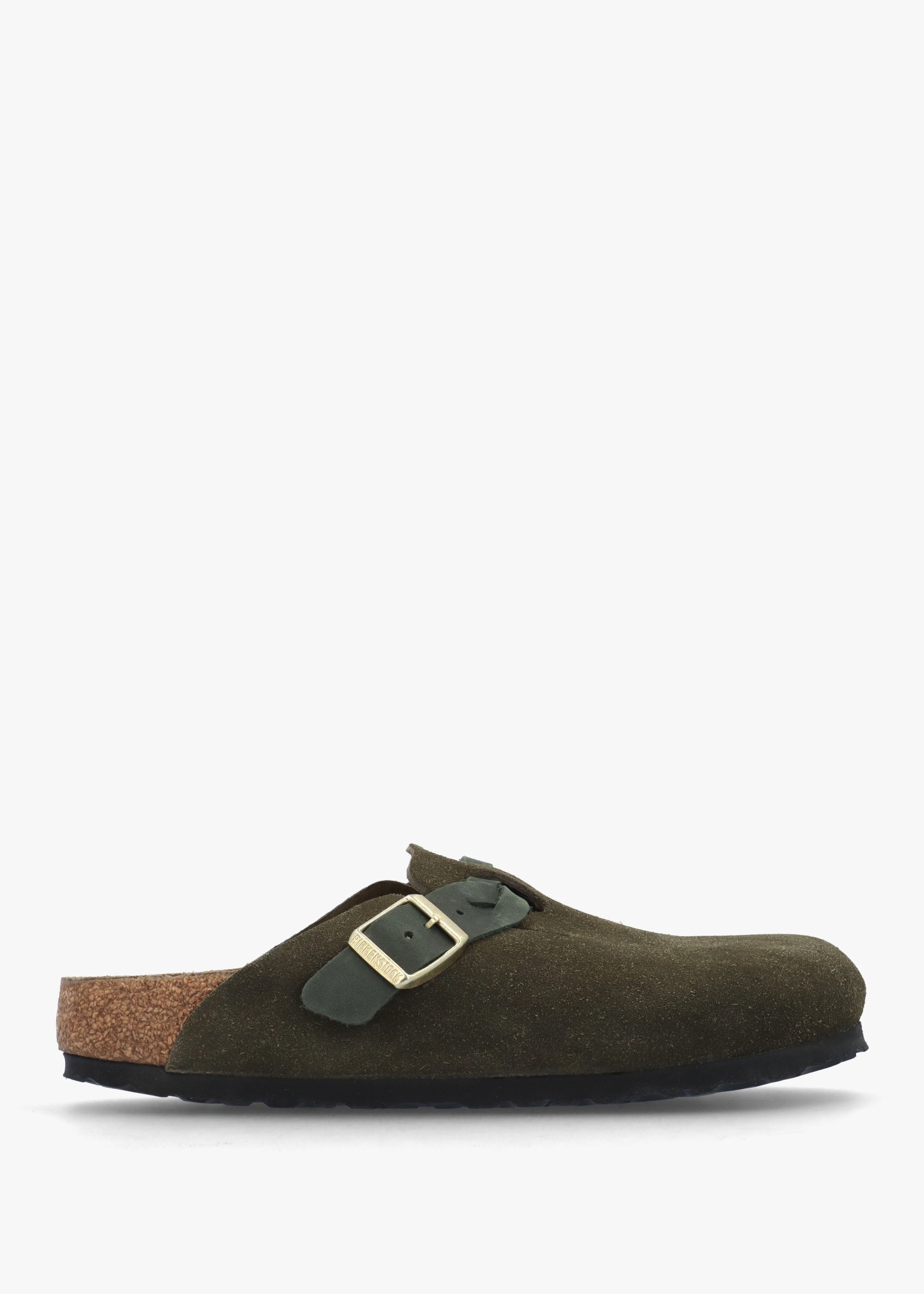 Birkenstock Boston Braided Thyme Suede Leather Clogs – Daniel Footwear